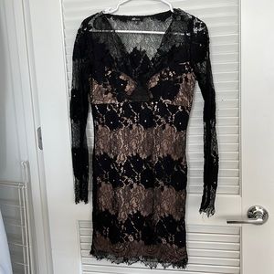 Jump apparel lace cocktail dress
